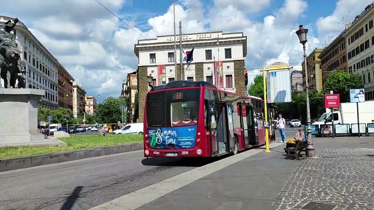 Rome Italy Tour 🇮🇹 Piazza Risorgimento