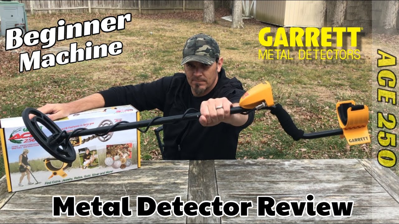 Garrett ACE 250 Metal Detector Review - Beginner Machine Guide for Metal Detecting