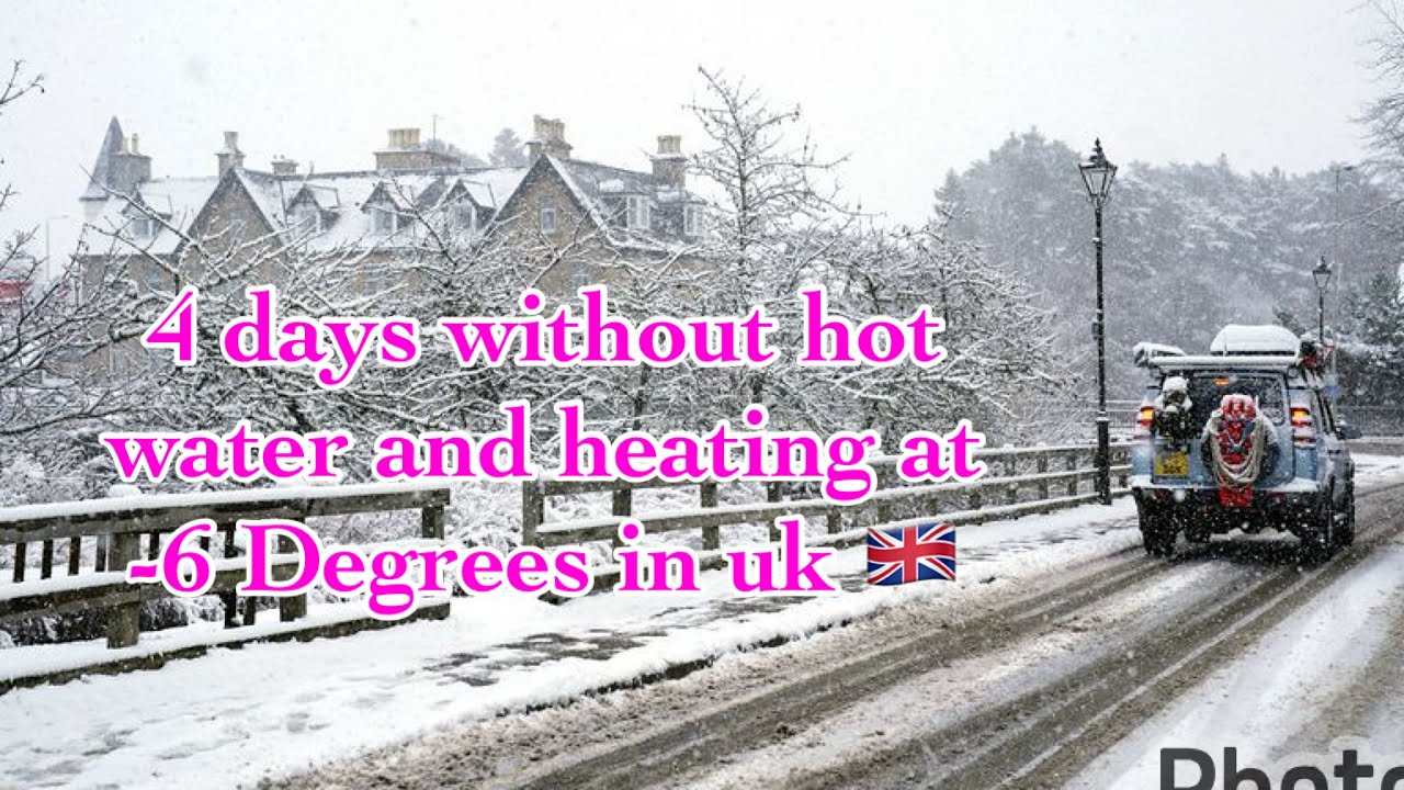 4 days Life without hot water and heating at -6 Degree | Coldest days in my life without heating 