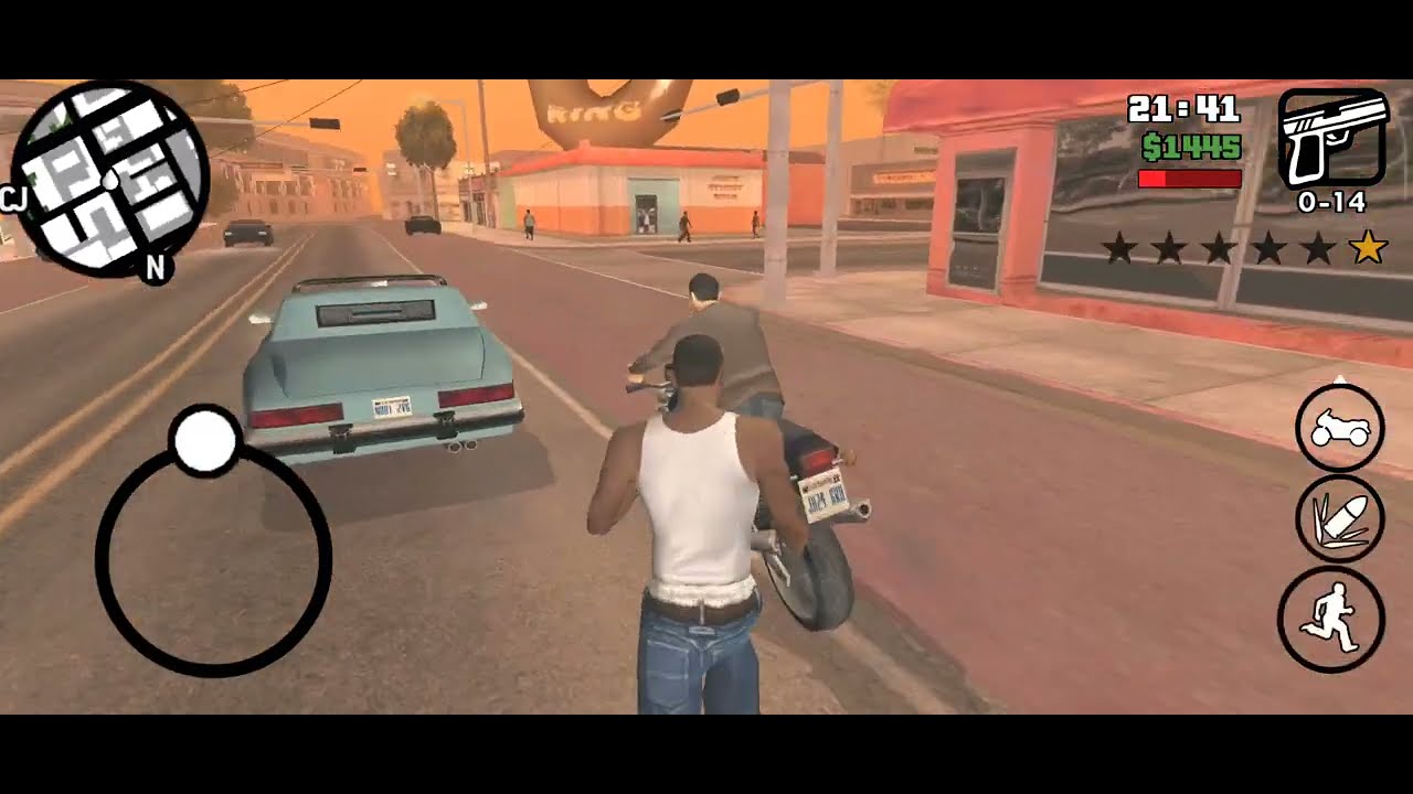 GTA San Andreas/Lamborghini car 🚗 driving 😱
