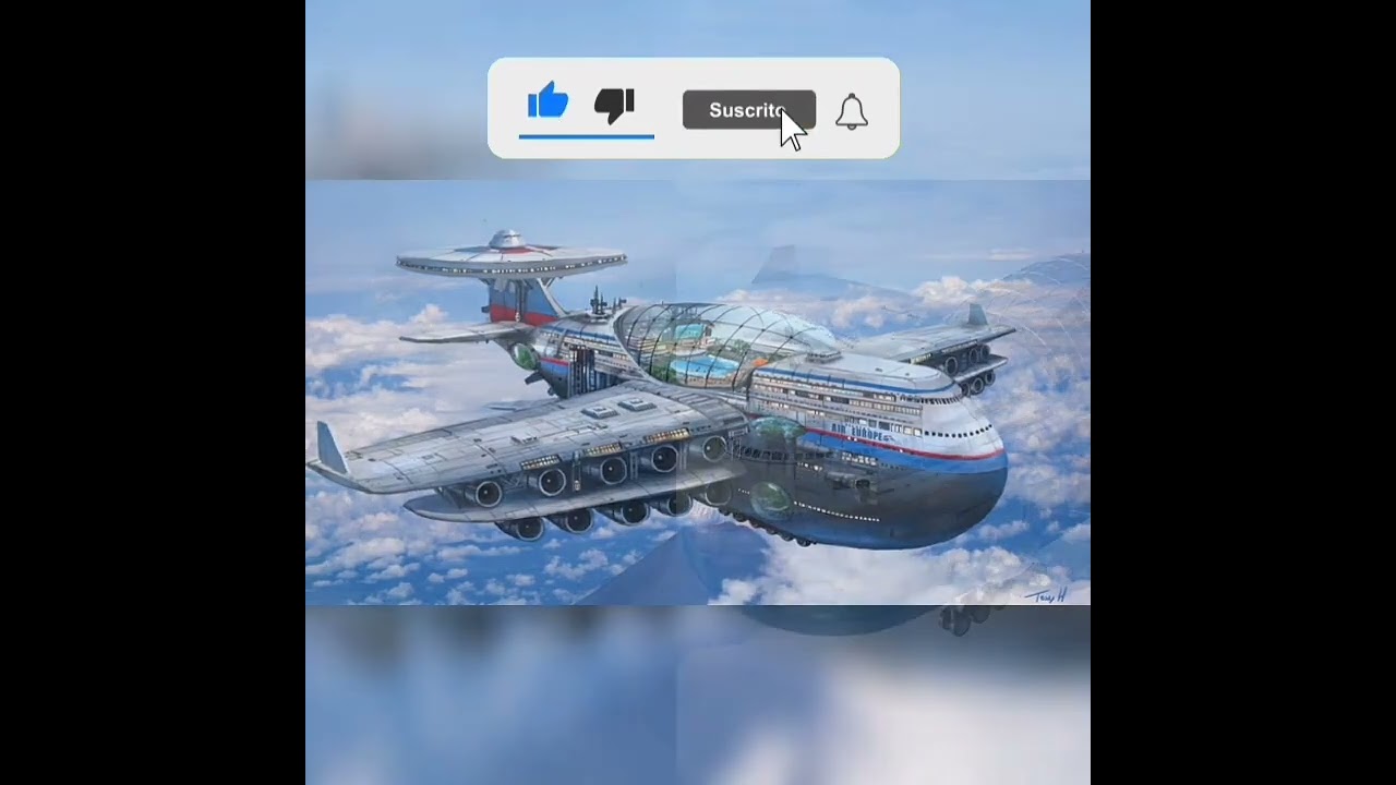 EL AVION CRUCERO QUE LLEGAR&Iacute;A EN EL FUTURO🤔#shorts #aprender #1tendencias