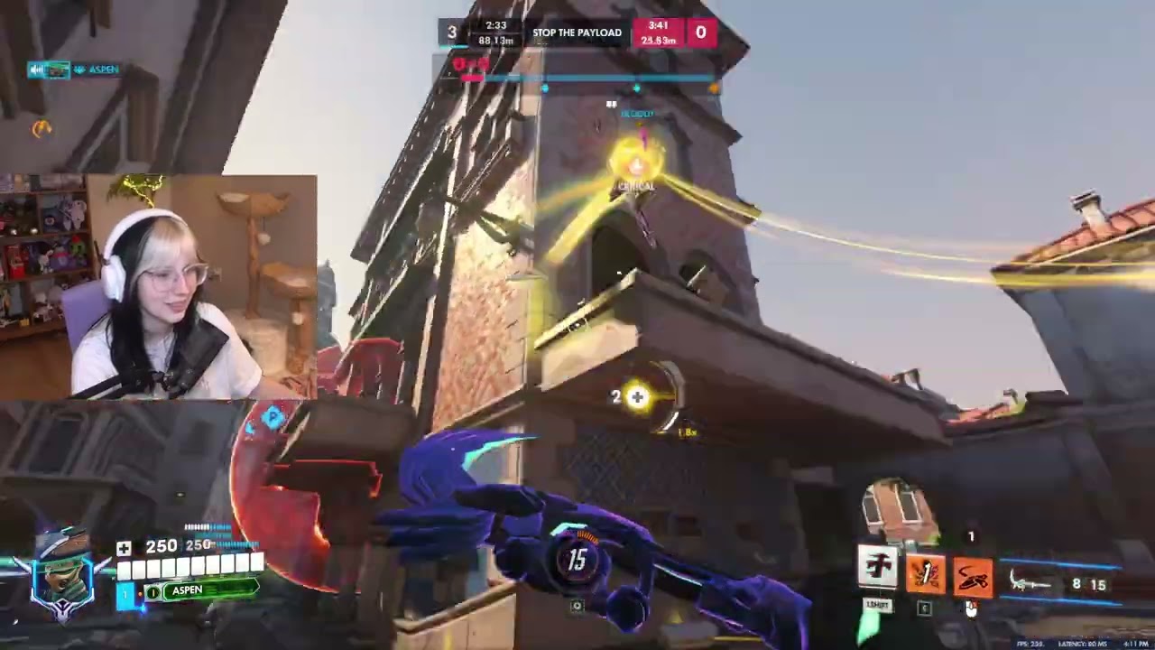 21k HEALS! Aspen pro MIZUKI Gameplay Season 1 Overwatch new update