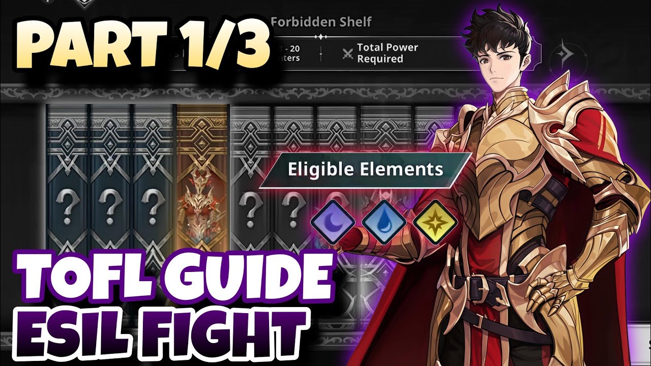 TOFL GUIDE PART (1/3) ESIL FIGHT [SOLO LEVELING: ARISE]