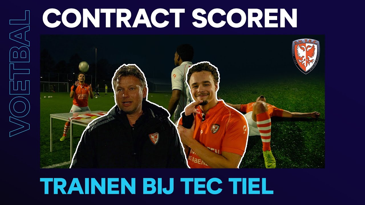 CONTRACT SCOREN ⚽️📃 | Trainingsdebuut bij TEC Tiel