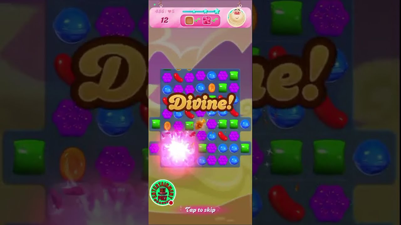 candy crush saga game play video in Poly entertainment channel  is live