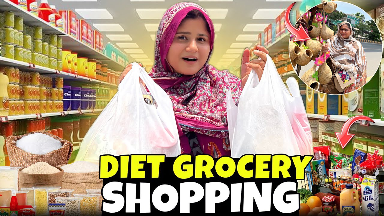 Diet Grocery Shopping Haul 🥦🛒 | Healthy Lifestyle Ki Shuruwaat!🤩
