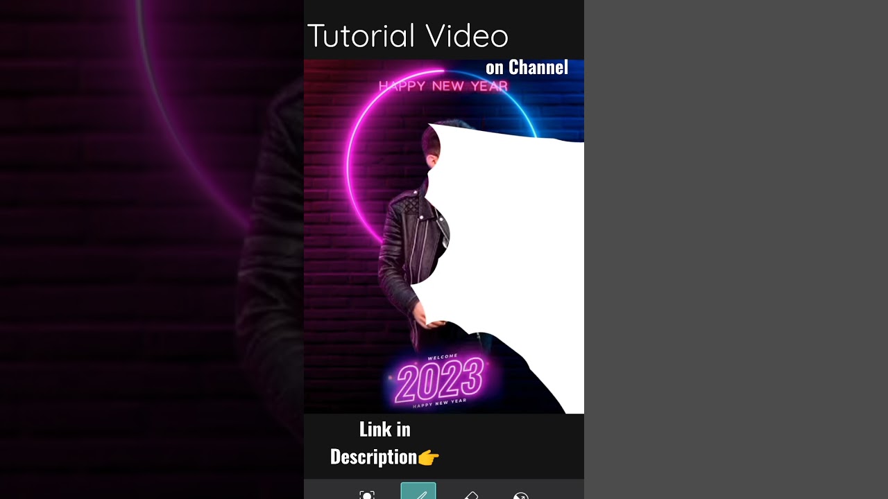 2023 Happy New Year Photo Editing || Picsart Photo Editing Happy New Year 2023 || New Year 2023 Edit