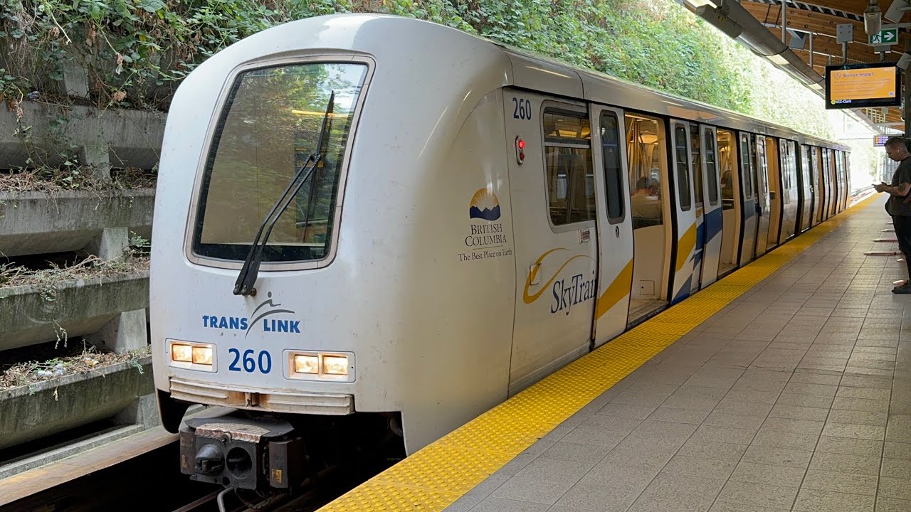 Millennium Line - Commercial-Broadway Departure (Bombardier ART Mark II 260)