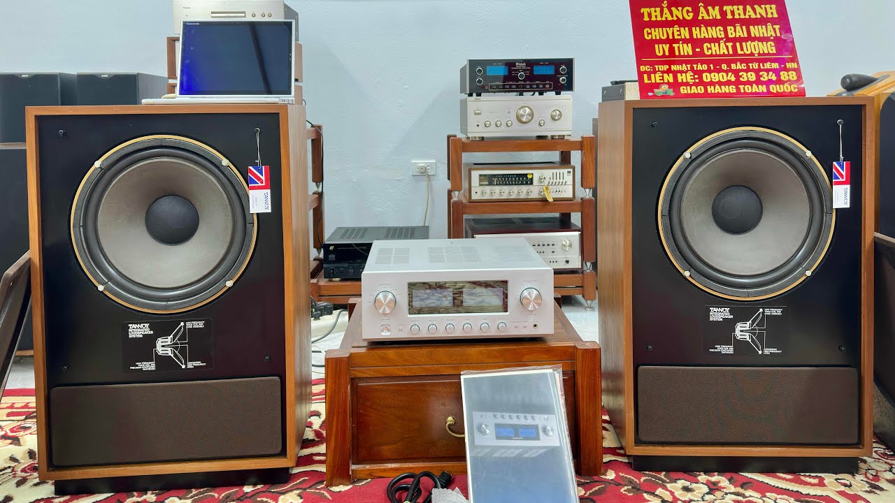 TANNOY BERKELEY 385A Speakers & LUXMAN L-505uX mk2 Amplifier - Excellent Quality - Contact: 09043...