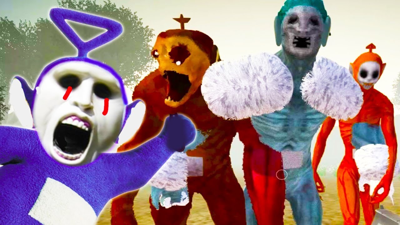 БИТВЫ СЛЕНДИПУЗИКОВ В УГАРНОЙ ПЕСОЧНИЦЕ ! - Slendytubbies 3 Multiplayer Sandbox