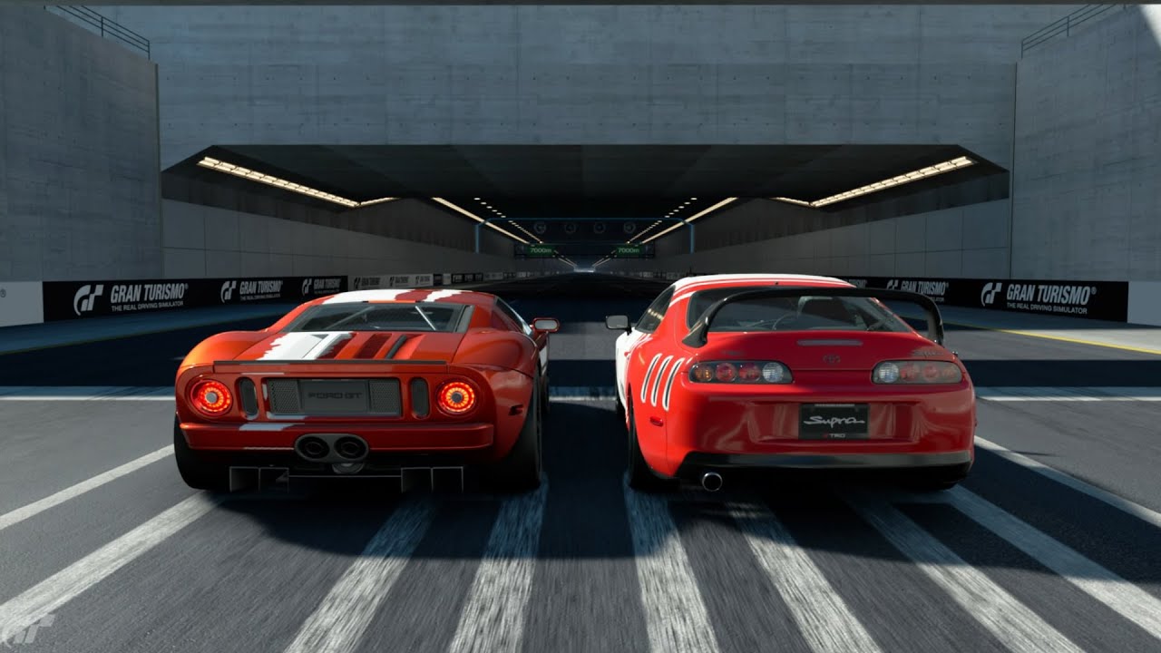 Ford GT'06 VS Toyota SUPRA RZ'97 | Drag Race #1