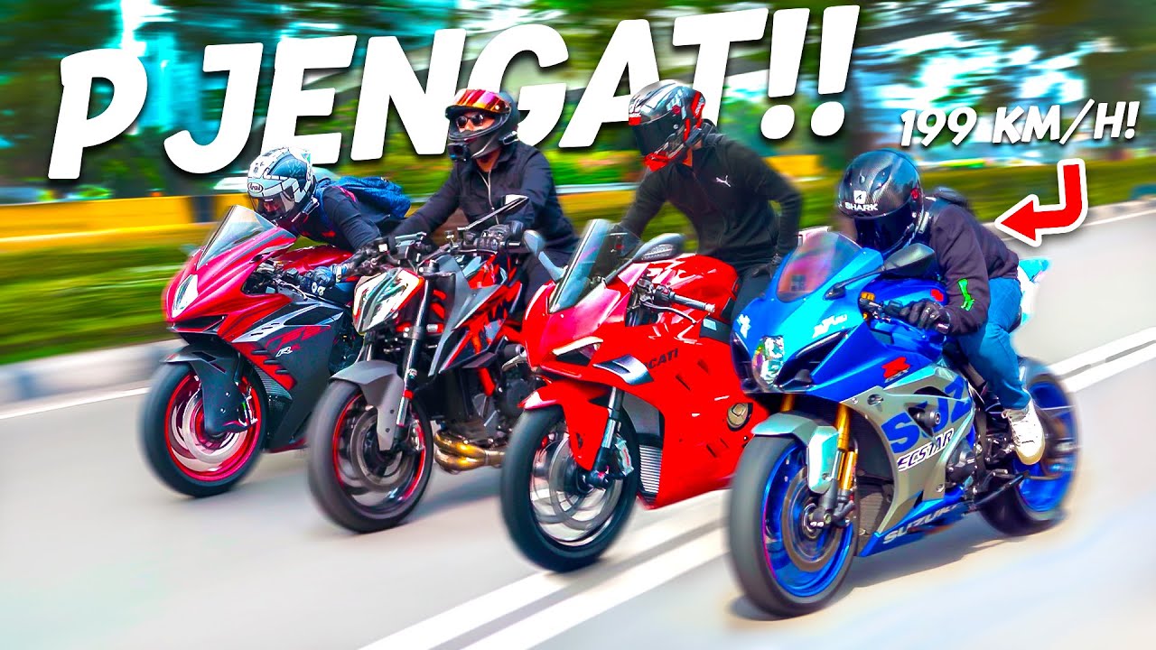 MV AGUSTA F3 800RR vs EVERYBODY di Jakarta!