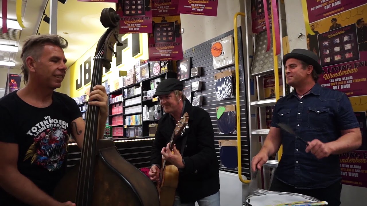 Keep A Knockin' (Cover)  ACOUSTIC - The Living End @ JB Hi-Fi Melbourne 2018-10-04