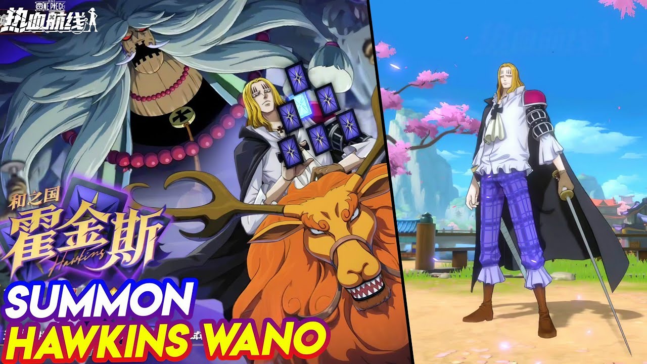 SUMMONS HAWKINS WANO & FIRST PVP GAMEPLAY | One Piece Fighting Path OPFP 