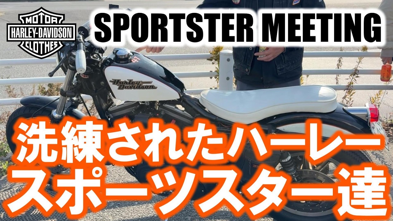 【洗練されたスポーツスター達】オーナーの拘りが詰まったスポーツスターの数々、洗練されたセンスが光る！#ハーレー #スポーツスター #sportster  #xl1200