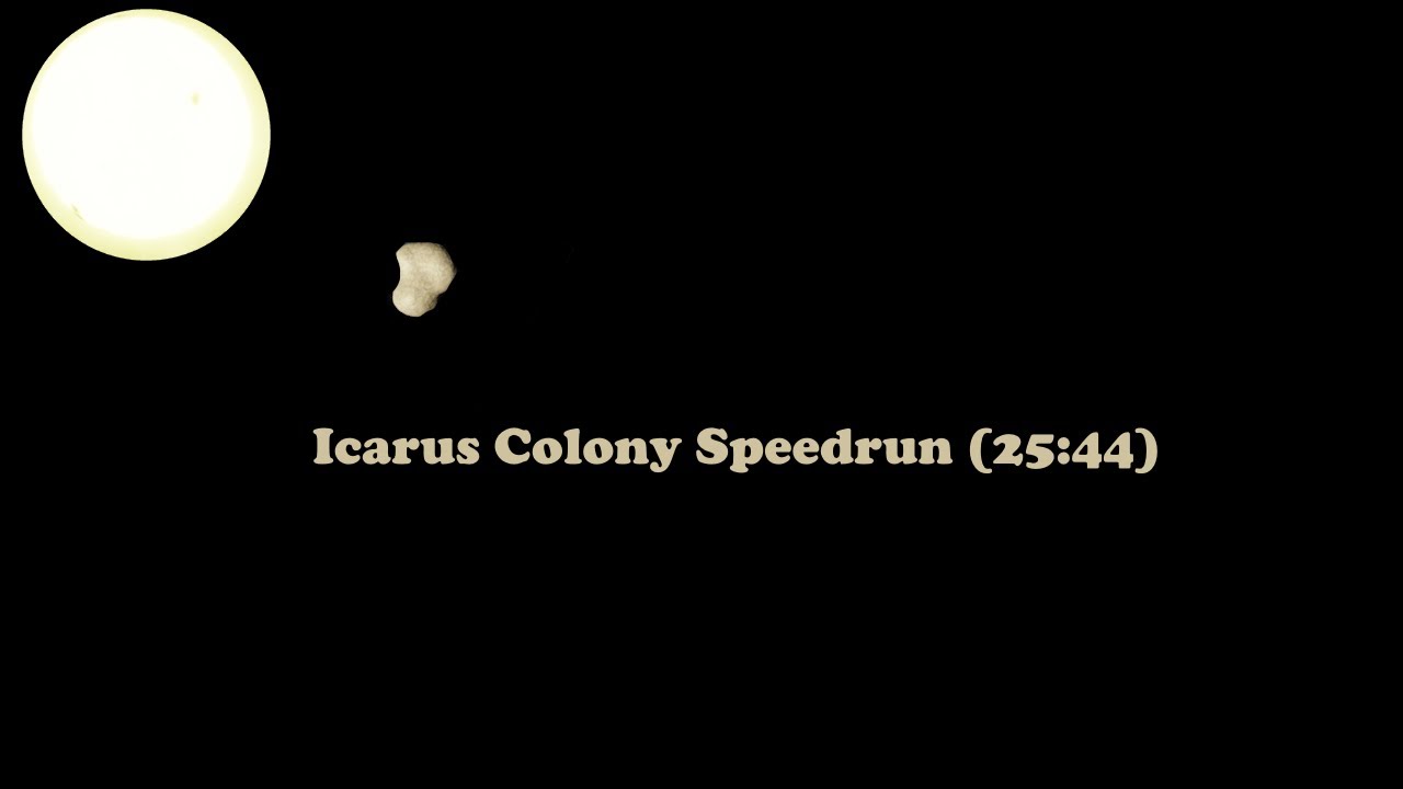 Roblox 3D Planets Simulator Speedrun (Icarus) 25:44