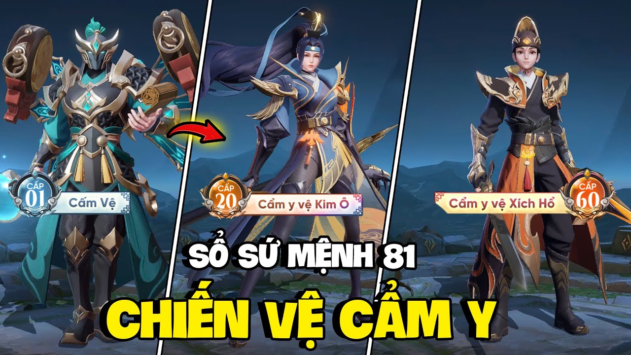 VUX MỘT NGÀY LEO RANK VỚI BIỆT ĐỘI SSM 81 CHIẾN VỆ CẨM Y LIÊN QUÂN MOBILE