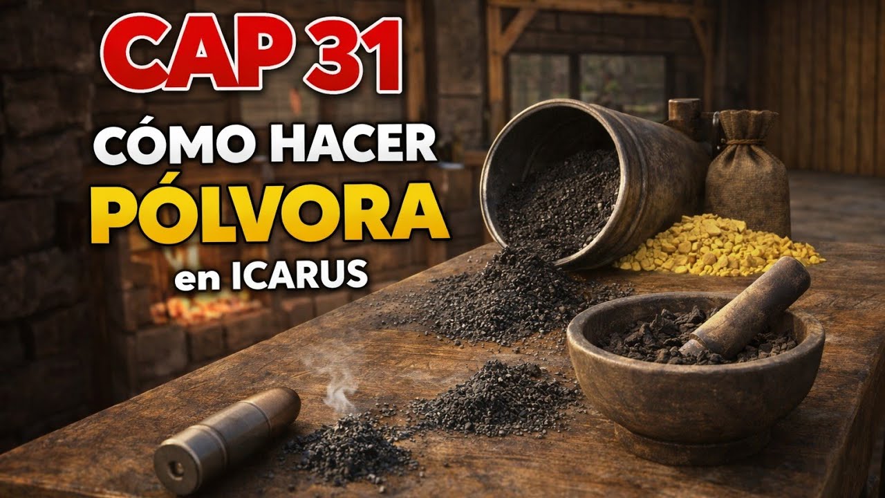 ICARUS: P&oacute;lvora y Munici&oacute;n Explosiva Paso a Paso