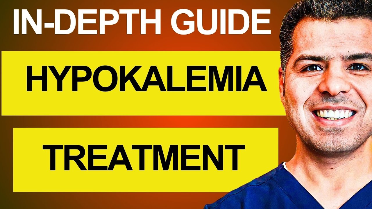 Hypokalemia management explained clearly (step by step)