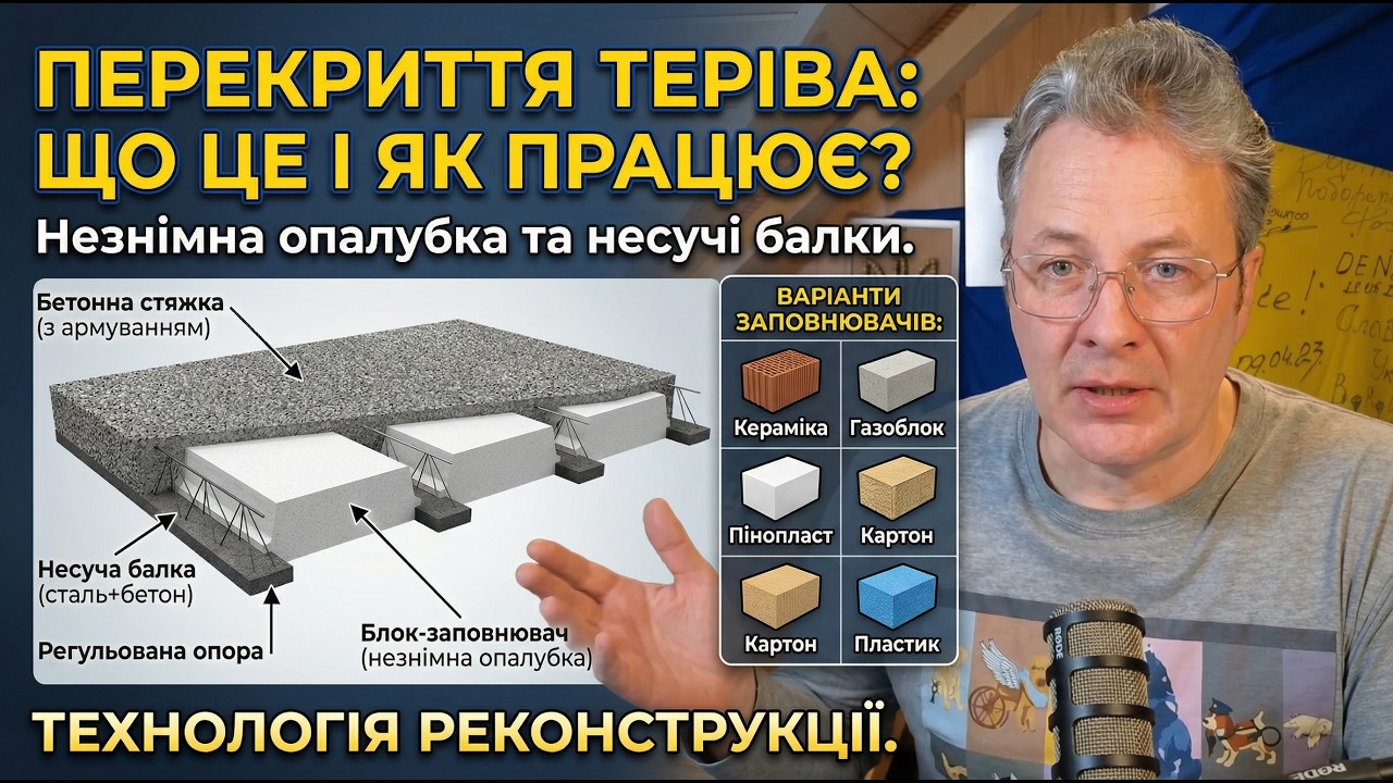 Ваша думка щодо варіанта перекриття першого поверху за технологією Теріва?