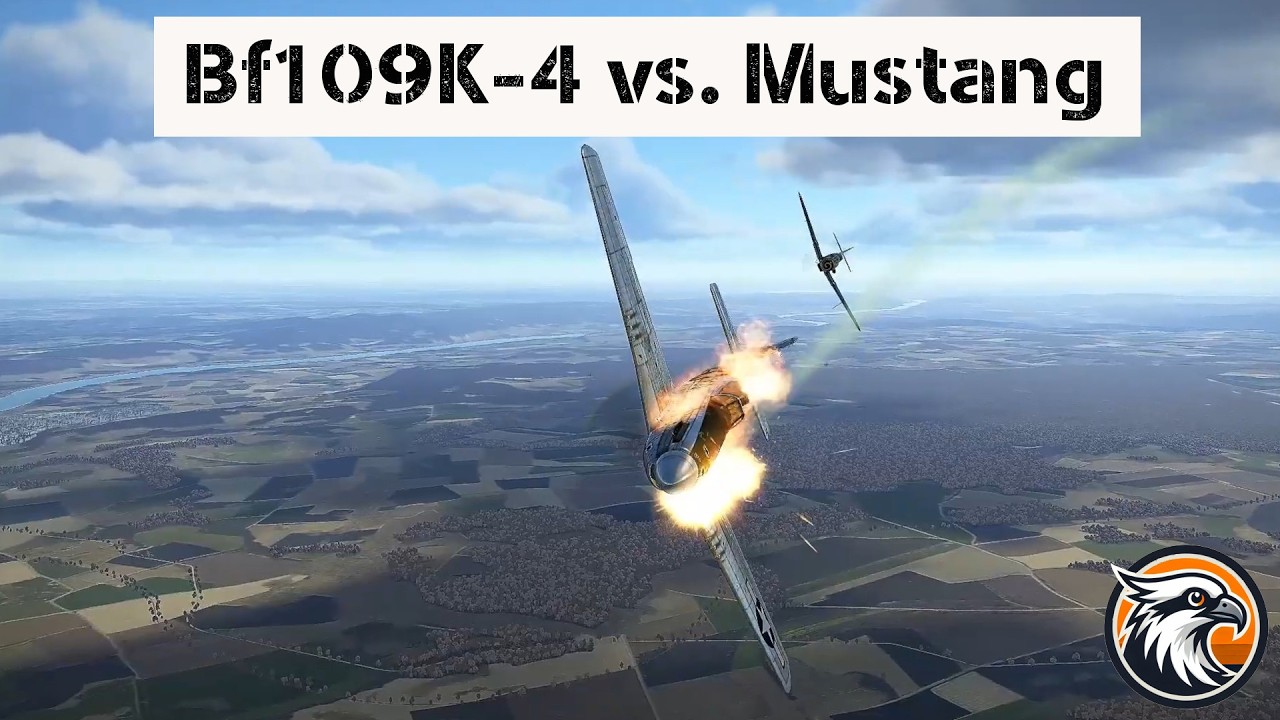 Bf109K-4 vs P-51D