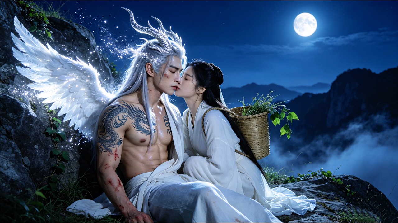 💞No one can approach the cold, brutal dragon king&mdash;but this village girl conquers him with a kiss！