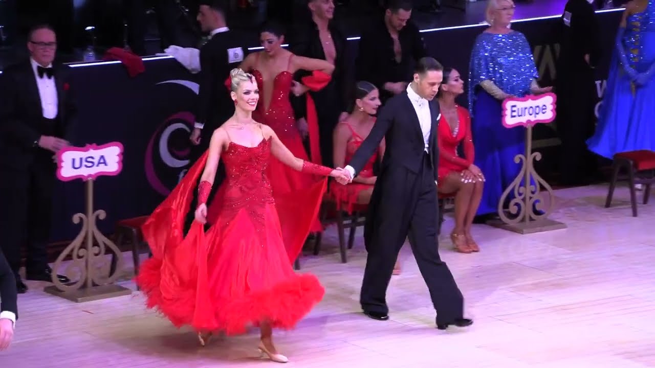 Anna Demidova and Valerio Colantoni, Quickstep, Balckpool Team Match 2024