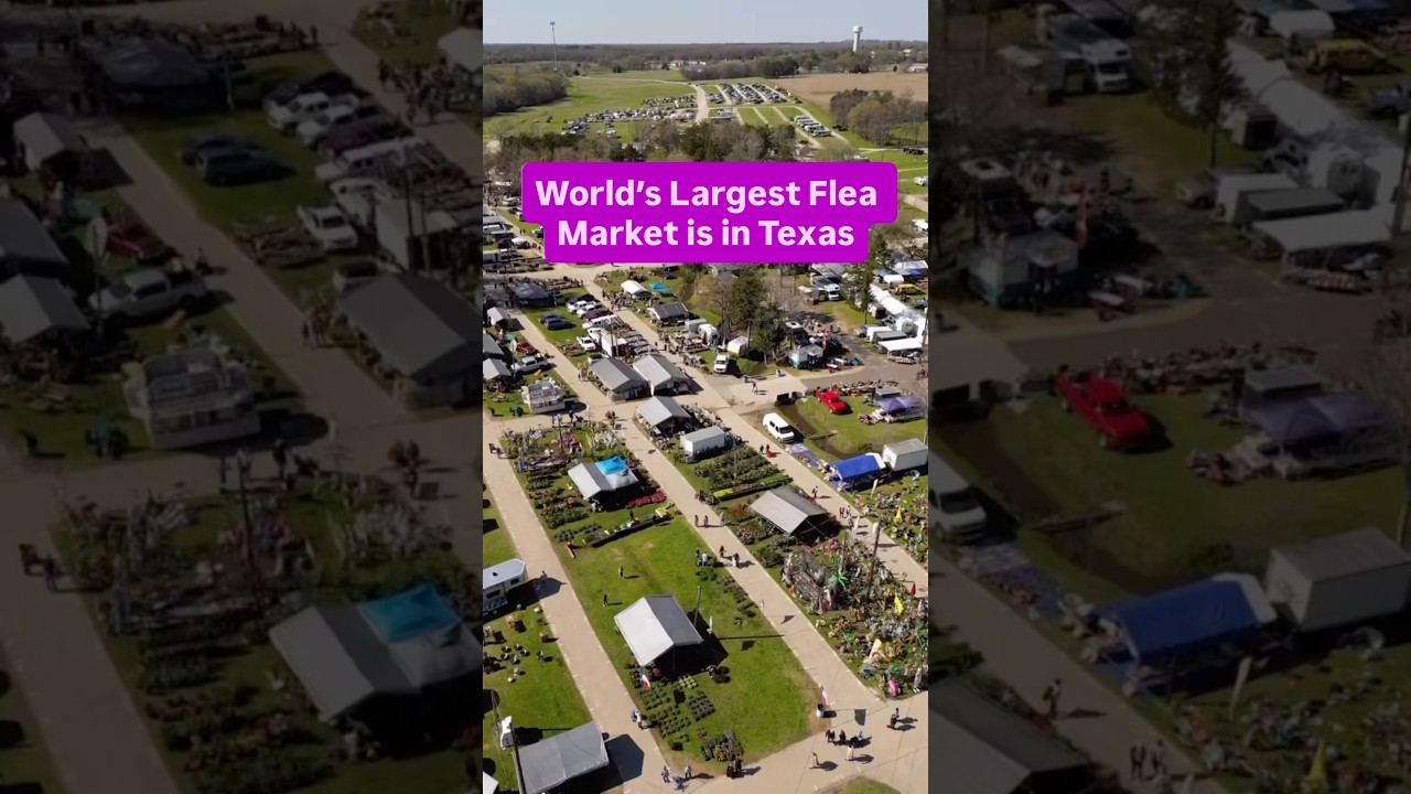 THE WORLD&rsquo;S LARGEST FLEA MARKET @firstmondaytradedays HAPPENS MONTHLY IN TEXAS!