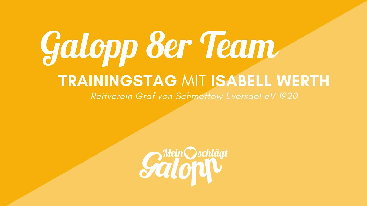 Das Raiffeisen-Markt 8er Team beim Trainingstag mit Isabell Werth
