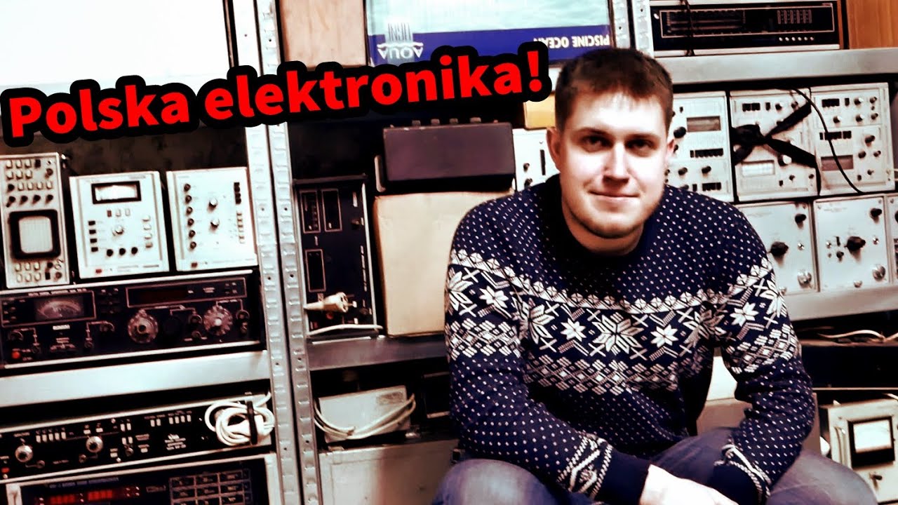 Maks -entuzjasta polskiej elektroniki! cz.3 Piwnica pełna niespodzianek!