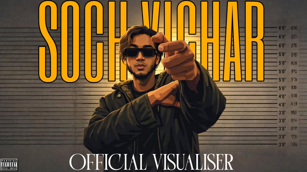 SOCH VICHAR - OFFICIAL VISUALISER/ PROD BY -@Maxx_Turnn 