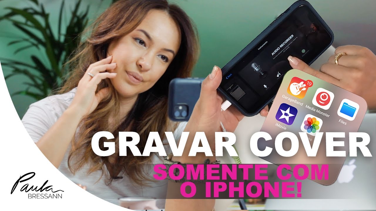 Como gravar COVER com celular em 2020? (Iphone)