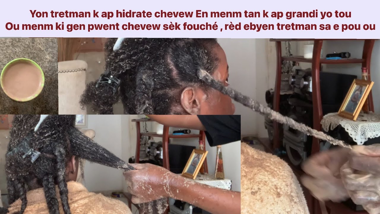 Kenbe longè chevew pou yo k toujou rete long🥰 ( ak tretman natirel tout fanmi an gen cheve long)