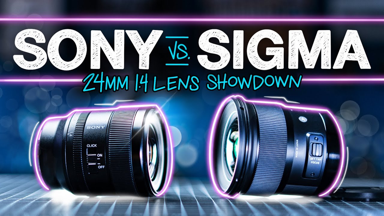 Sony vs. Sigma 24mm f1.4 Prime Lens Showdown