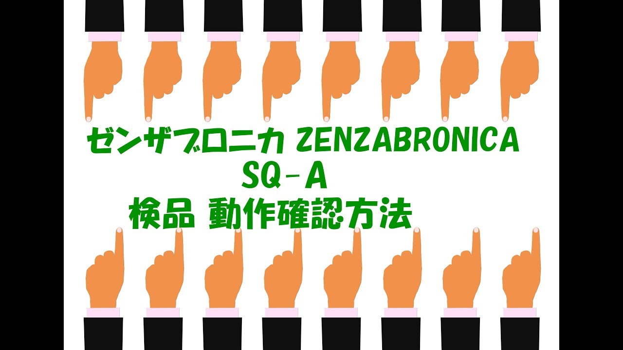ゼンザブロニカ ZENZABRONICA SQ A 動作確認 検品