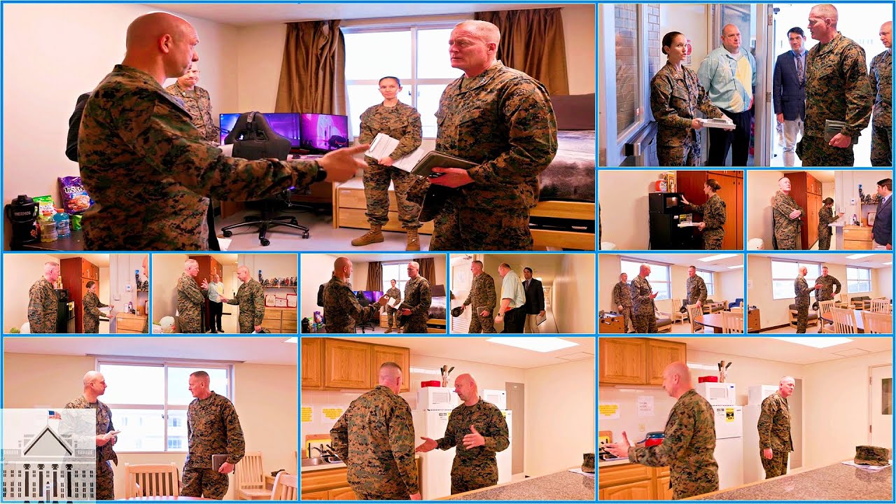 Barrack Room Inspections: Lt. Gen. Banta Oversees Standards on Camp Foster, Okinawa