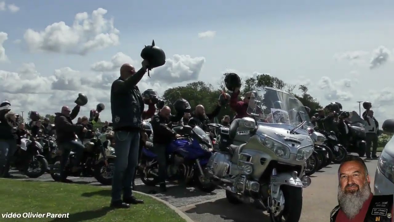 Hommage d'un ami motard. vidéo Olivier Parent