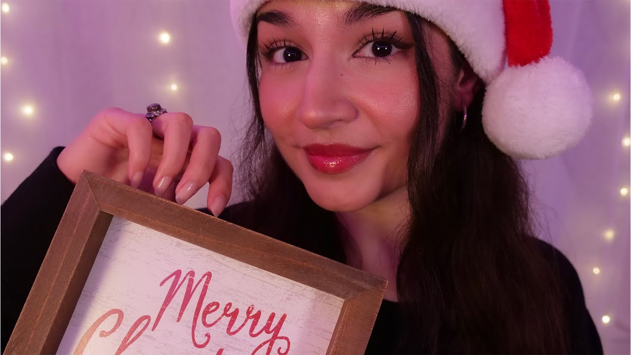 ASMR Christmas Tapping 🎄 Cozy Holiday Triggers