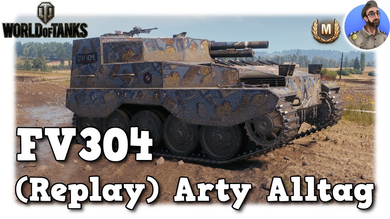 World of Tanks - FV304 - Arty Alltag auf Tier 6