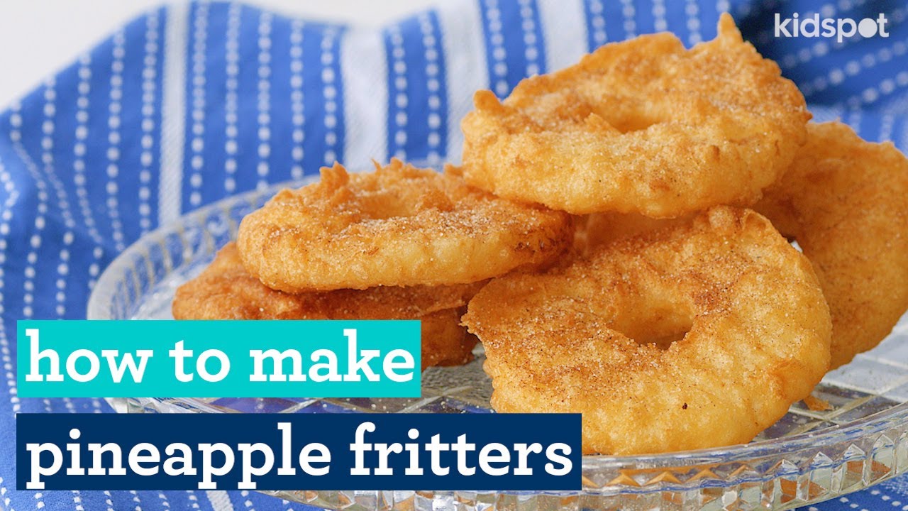Basic Pineapple Fritters | Easy Kids Recipes | Kidspot