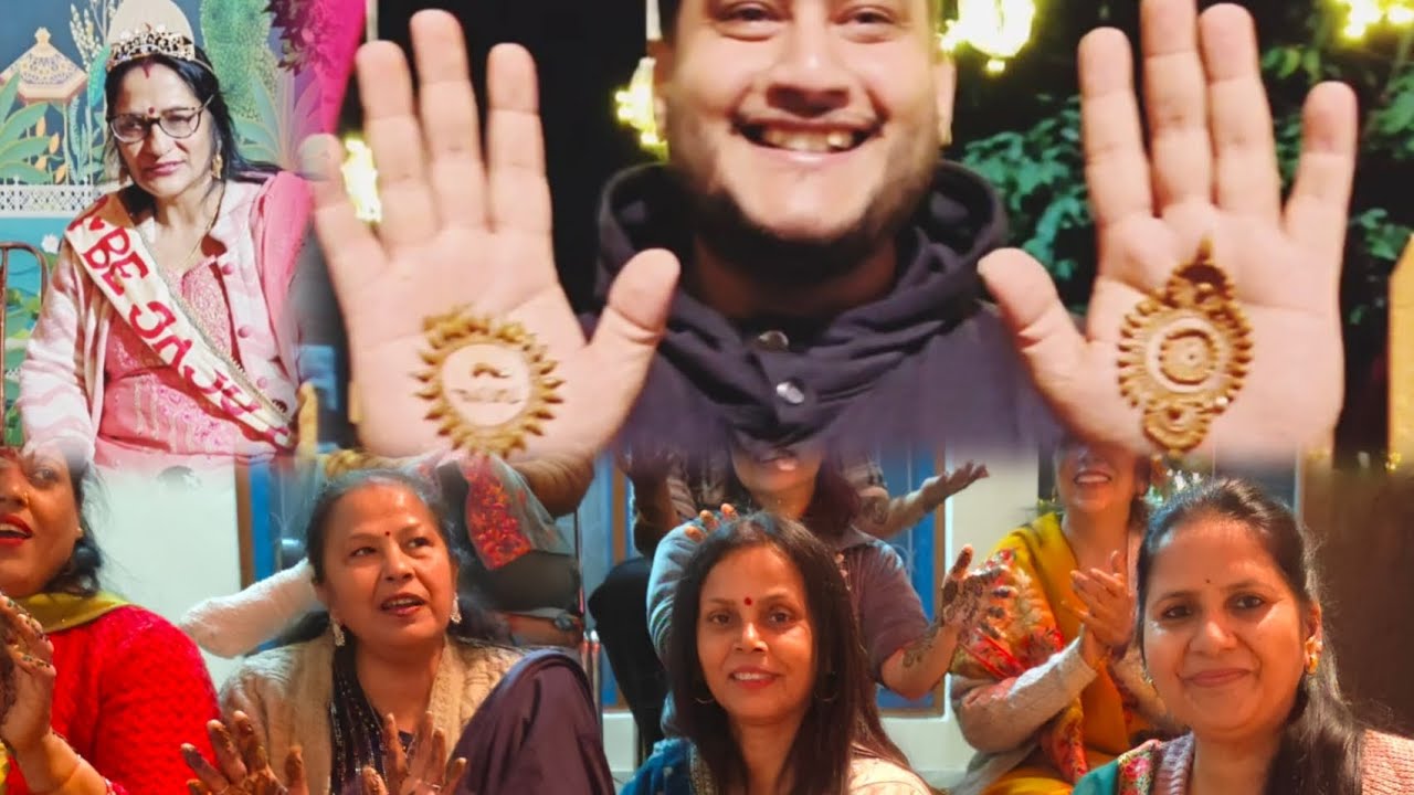 “Shivam’s Mehndi moment“मेहंदी लगी है,जोक्स फ्री हैं😂“शिवम की मेहंदी मेंसिर्फ डिज़ाइननहीं,कॉमेडीभी ”
