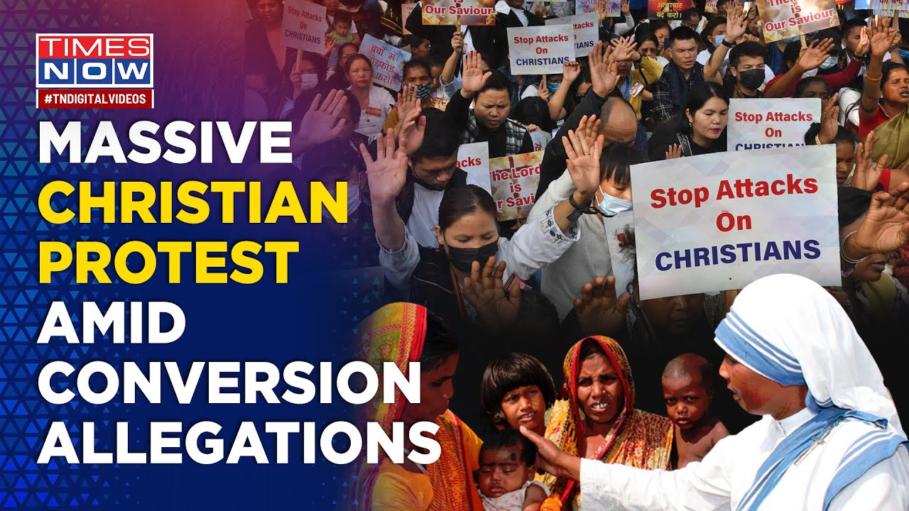'Attacks Rising': Thousands of Christians Protest In Delhi Amid Conversion Row, What's The Reality?