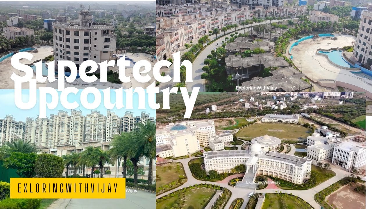 Супертех Апкантри Тауншип | #up #greaternoida #exploringwithvijay #yamunaexpresswayauthorityplots