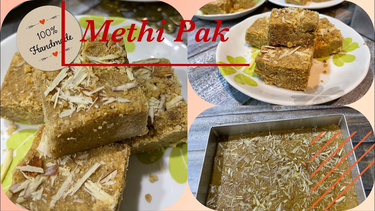 Winter special Methi pak#Healthy# strengthens bones and improves immunity#मेथीपाक रेसीपी#મેથીપાક