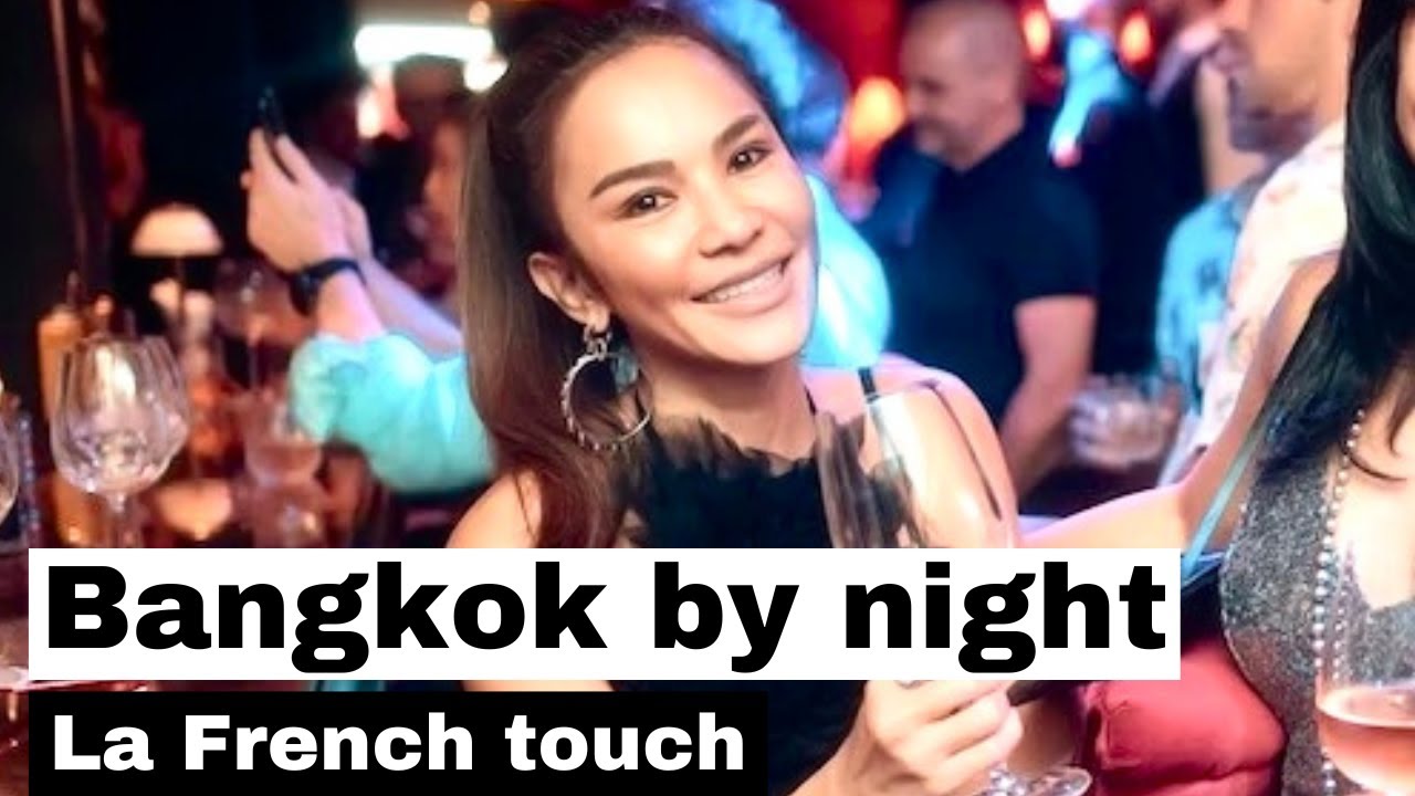 Soirée à Bangkok dans un bar Français.