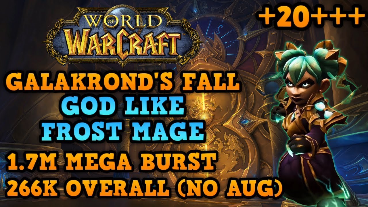 Frost Mage Is GOD?  | Galakrond's Fall | TOP DPS POV | WOW DRAGONFLIGHT