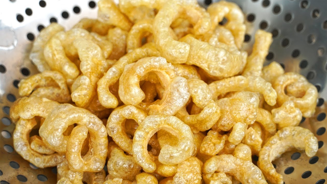 วิธีทำแคบหมูไร้มัน ด้วยหม้อทอดไร้น้ำมัน สำหรับคนรักสุขภาพ Pork Cracker [cc Eng] l กินได้อร่อยด้วย