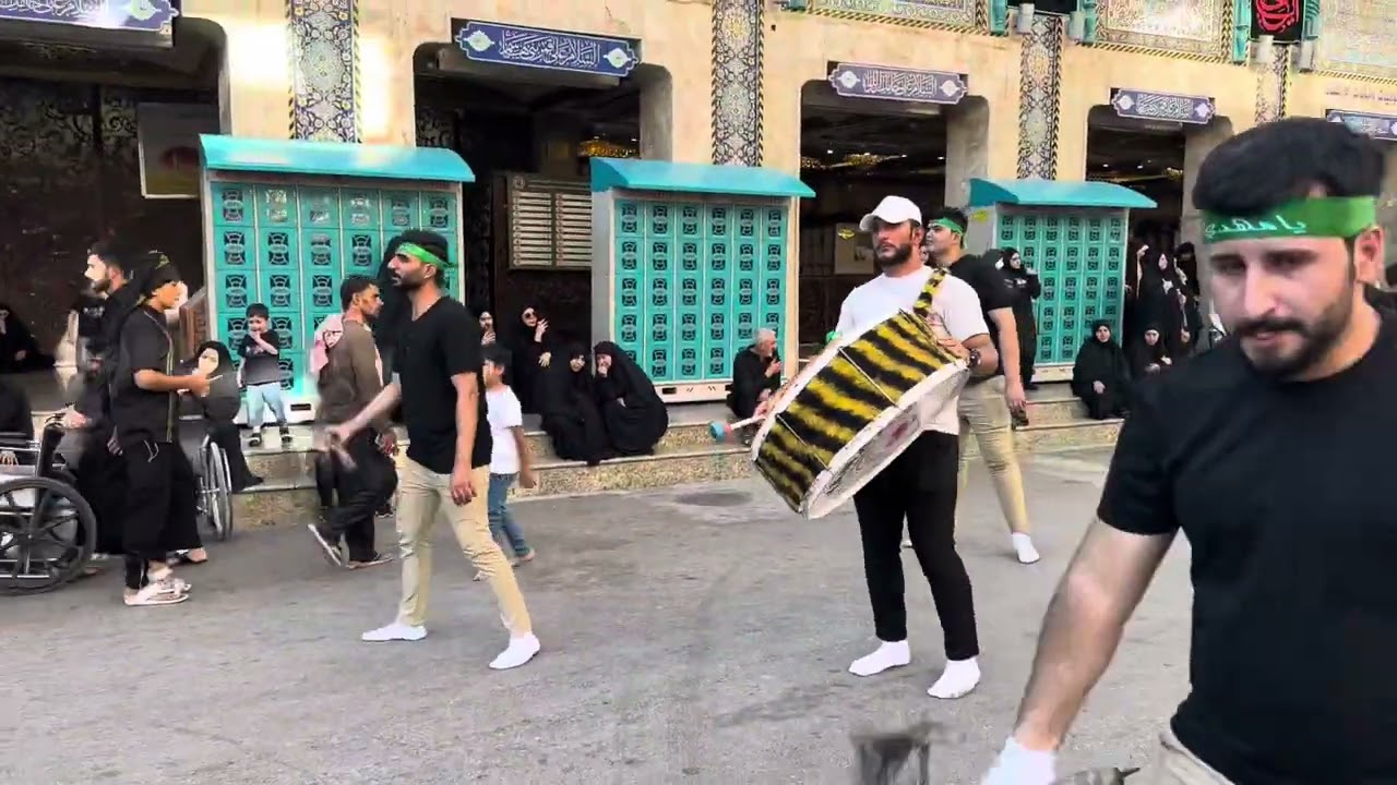 موكب شباب علي الأكبر حي الامين نزولية كربلاء