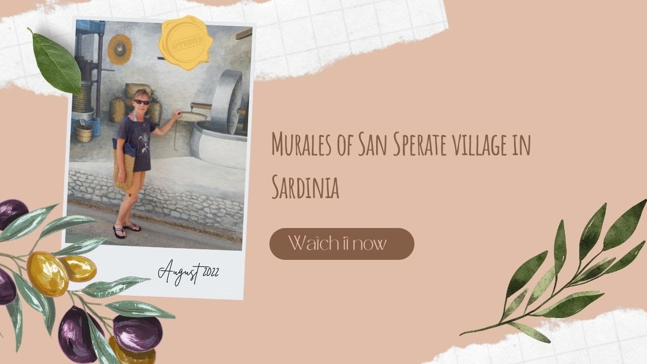 Murales of San Sperate village in Sardinia