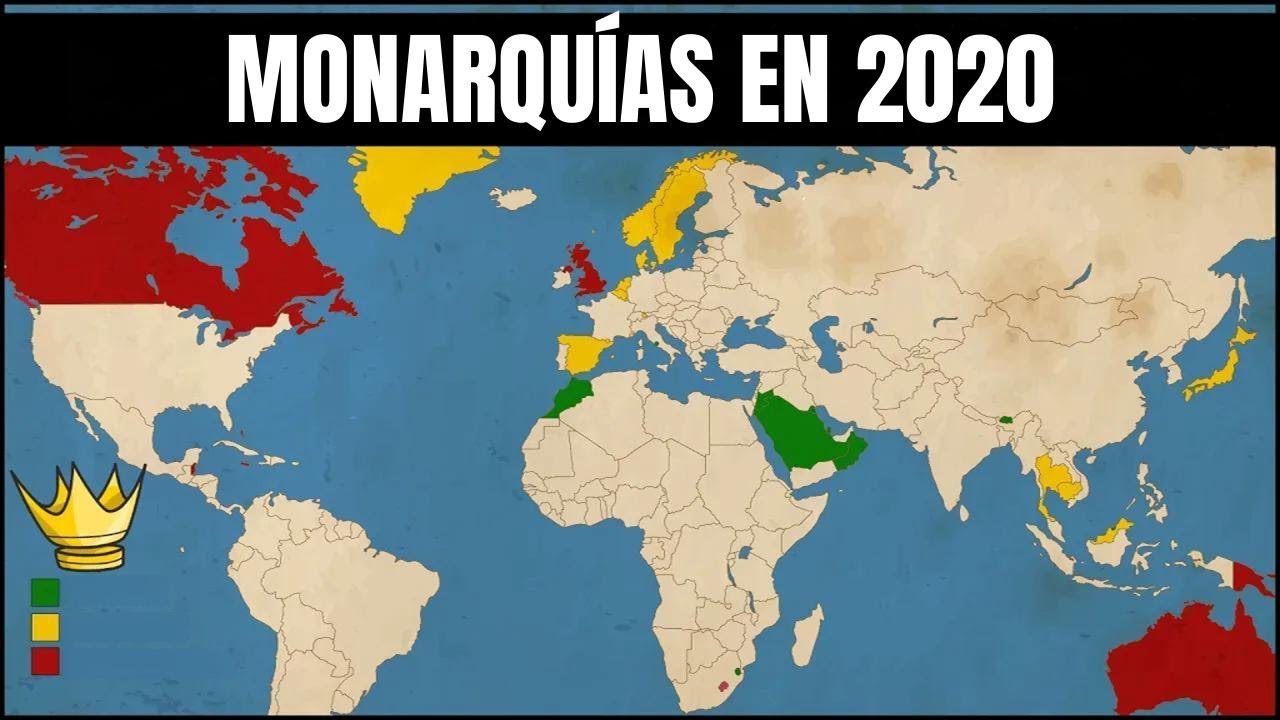 Pa&iacute;ses que a&uacute;n son monarqu&iacute;as